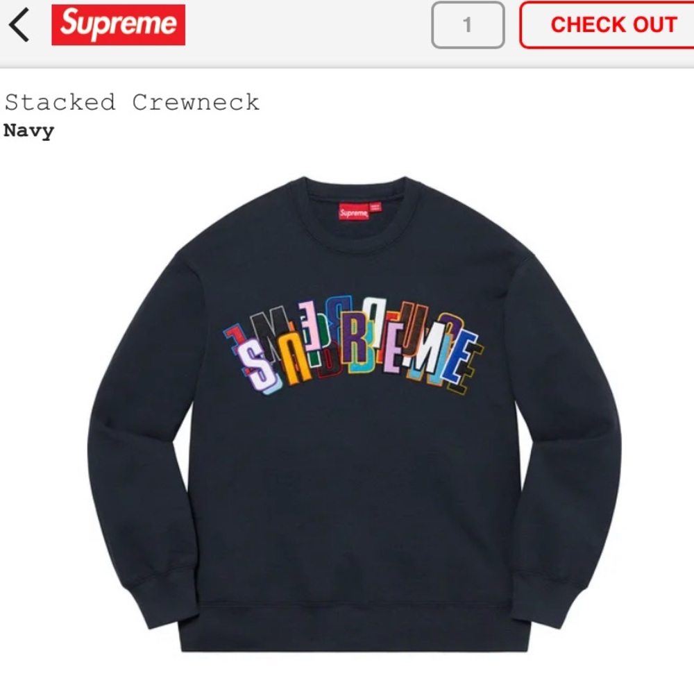 XXL Supreme Crew Neck